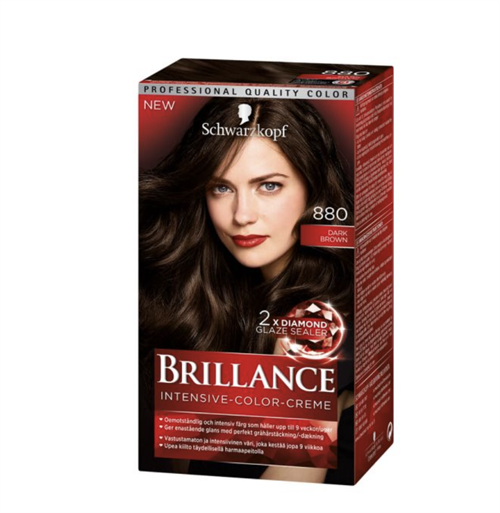 SCHWARZKOPF Brillance 880 Dark Brown